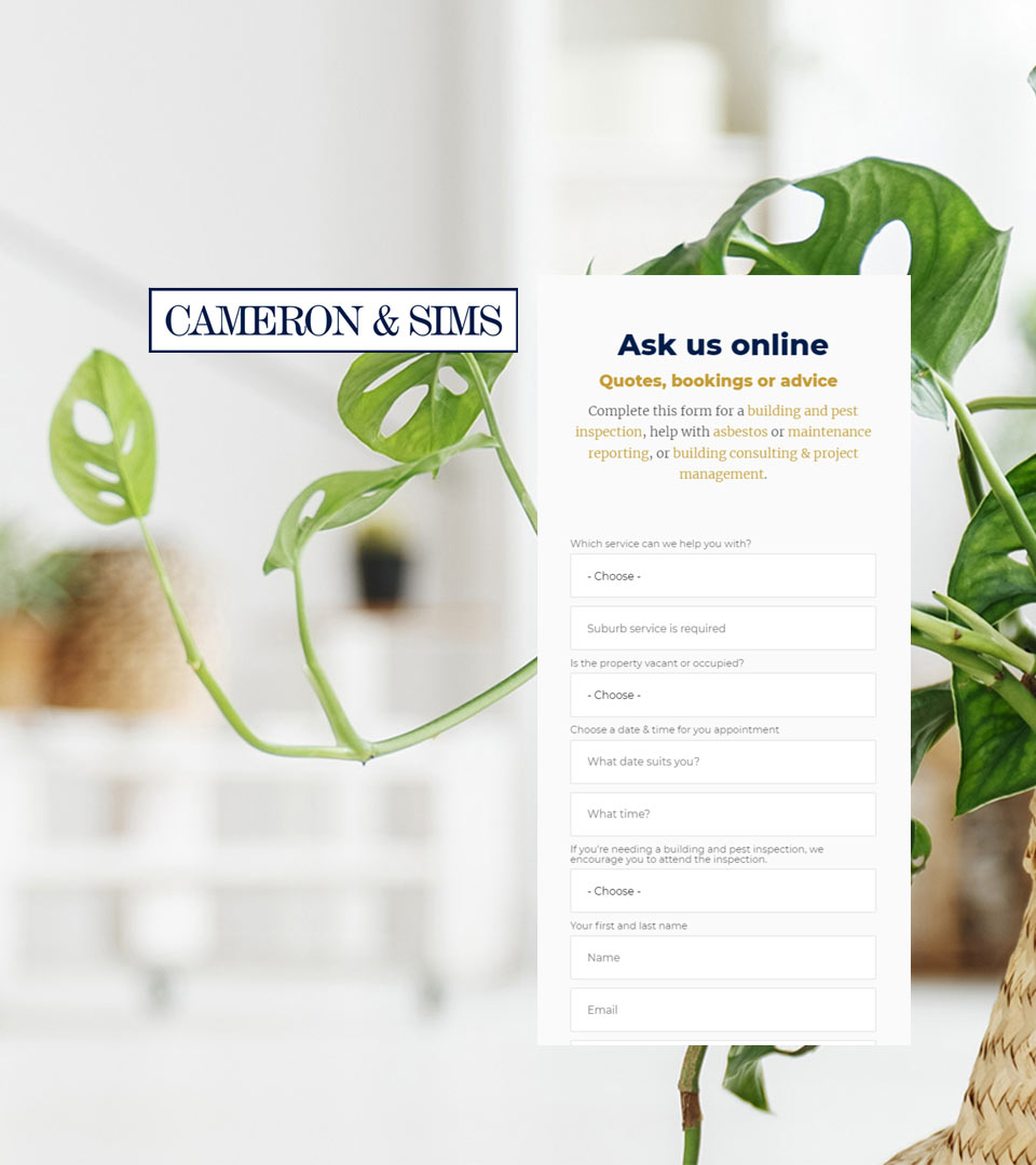Cameron & Sims Building & Pest Inspections Cameron & Sims Building & Pest Inspections